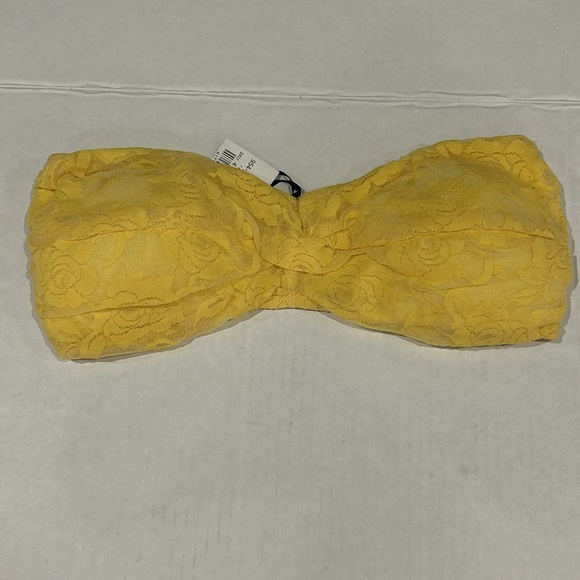 NWT BUNDLE OF 3 LACE BANDEAU BRA/TOPS NEON COLORS WOMEM’S SIZE L - Picture 8 of 10